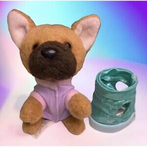 Justice Pet Shop Plush Dog Paige With Removable Shirt And Vest Lot